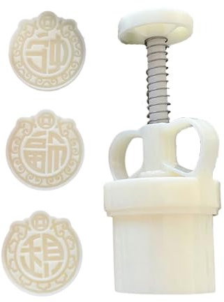 Lot de 3 moules à gâteau traditionnels chinois - Symbolique - Serpent - Moules à friandises pour la cuisson de célébrations