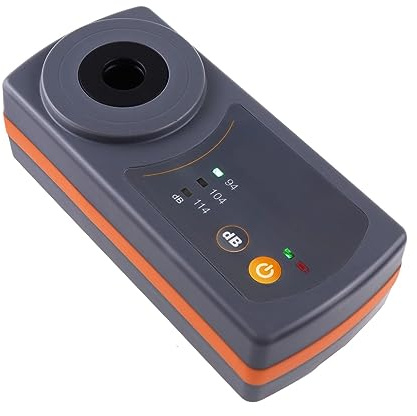 Decibelímetro Calibrador De Nivel De Sonido Medidor Nivel De Calibración For El Tamaño Del Micrófono