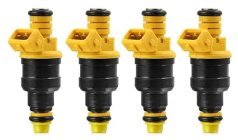Einspritzdüsen Für B&MW E23 E24 E28 E30 E32 E34 E36 318I 535I 0280150714 Autoersatz-Motorteile 4-teilige Kraftstoffeinspritzdüse