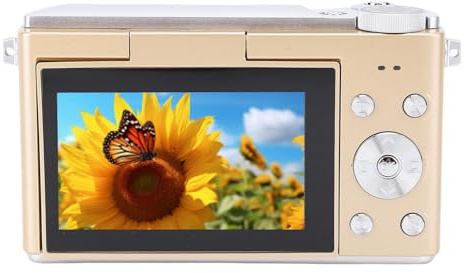 Xiuganpo Videocamera Digitale, Fotocamera a Schermo a Flip da 3 Pollici 16x Zoom Digitale per la Fotografia (#2)
