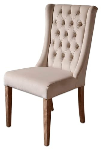 Loberon Stuhl Sudbury, Creme