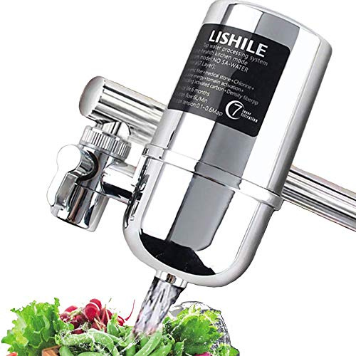 Filtro dell'acqua del rubinetto, filtro dell'acqua del rubinetto a lungo termine, filtro del rubinetto con interruttore, rubinetto del filtro, depuratore dell'acqua domestico (C)
