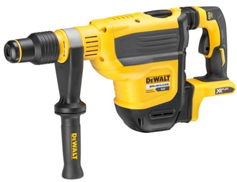 Martillo Electroneumático sin escobillas XR FLEXVOLT 54V SDS-Max 6kg 45mm 10,5J 2 Modos sin cargador/batería con maletín - Unid: 1