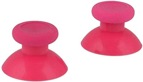2 Stück Analog-Pilz-Stick, Daumengriffe, Thumbsticks, Joystick-Kappe für Xbox One Controller (Pink)