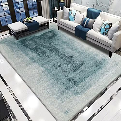RUGMRZ Bettumrandung Teppich Bequem, rutschfest und langlebig kuche grün wohnungs deko fleckerlteppich bettumrandung Teppich bettvorleger Schlafzimmer rutschfest200x250CM