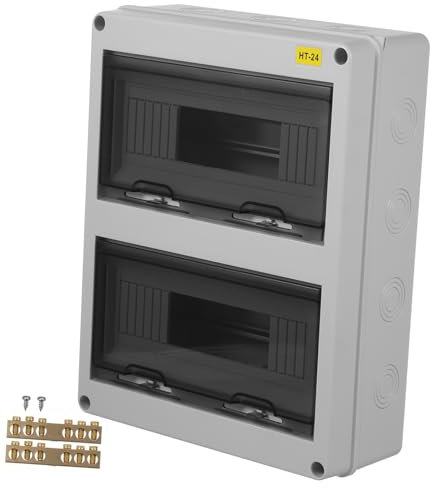 Uonlytech Scatola Di Giunzione Elettrica Per Esterni Scatola Di Distribuzione in Plastica Abs Coperchio Per Cablaggi Di Illuminazione e Apparecchiature Elettriche