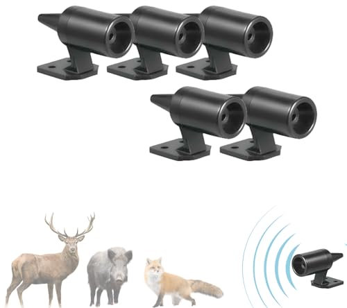 5PCS Ahuyentador, Silbato de Ultrasonidos de advertencia para animales como Jabalíes, Ciervos, Zorros, Conejos. Para Coches y Motos. Parent