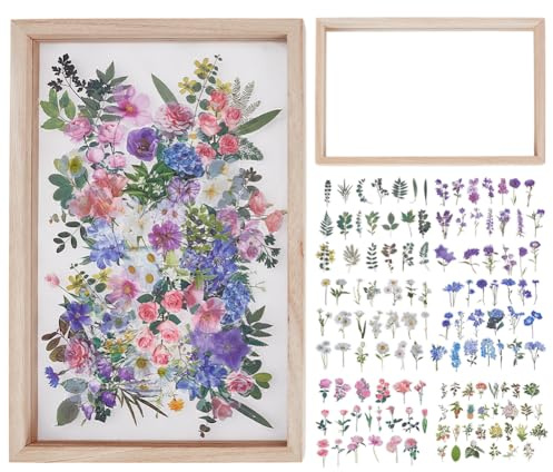 WEBEEDY DIY künstlicher Blumenstrauß aus Filz DIY Blumenbastelset Für Erwachsene Handmade Schönes Blumenkunst Set Mit Anleitung Für Anfänger Künstliche Blumenterrarium Sets Hause Dekoration,2 Set