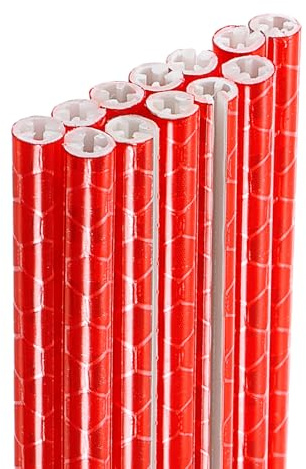 sourcing map 36pcs Bike Reflective Spoke Skins 0.2 Plastic Bicycle Spoke Reflectors Spoke Covers Trim Wrap Wheel 360°Visibility for Road Mountain Bike Motorcycles Decoration, Red