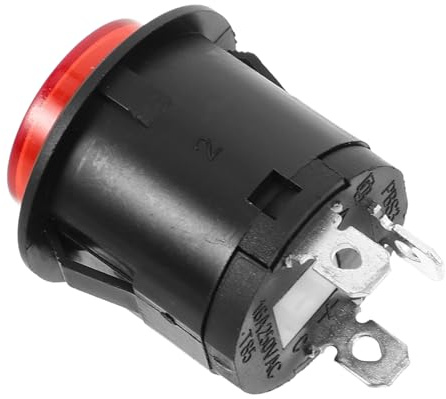 OFFIGAM Interruptor De Arranque para Juguetes Eléctricos De Niño Niña Botón De Presión Fácil De Instalar Repuesto para Coches De Paseo y Motocicletas Eléctricos Accesorio para
