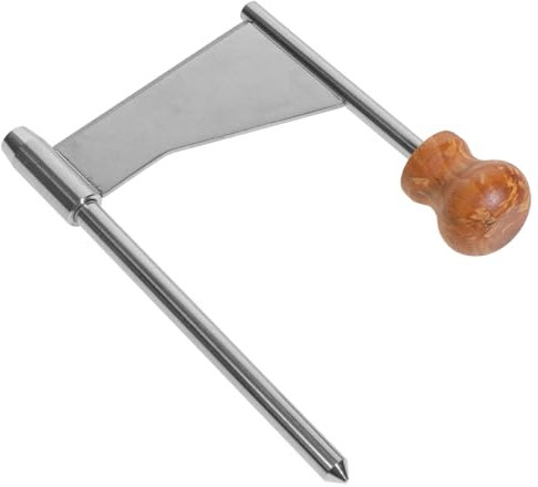 FUNNETOYU Rallador De Queso Manual Mango, Cortador De Queso De Acero Inoxidable, Herramienta Rotatoria Para Virutas Finas, Adecuado Para Cocina y Restaurante, Utensilio Versátil Para Rallar