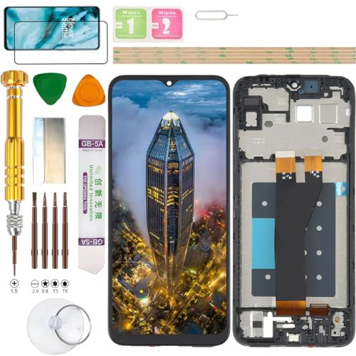 Gadget Troops Kit de repuesto de pantalla LCD para Samsung Galaxy A14 (versión 5G) SM-A146P/DSN, A146P/DS, A146U, A146U1, A146P/N, A146P