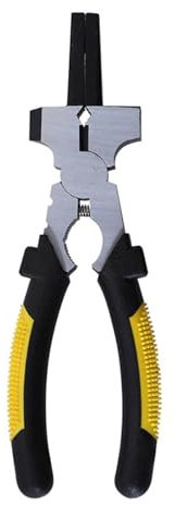Pinze per saldatura multifunzione da 17,8 cm, in acciaio, per saldatura, elettricità, officine meccaniche e uso domestico