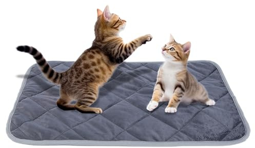 Renopfect Dog Bed Box Cushion - Cat Sleeping Place Heat Pad - Washable Sleeping Pillow for Cold Insulation - Pet Resting Area for Cage Car Indoor