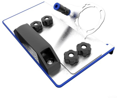 Meuleuse d'angle à 45 degrés pour coupe de carrelage de précision et finition des coins avec construction en acier inoxydable pour marbre et S (240 mm)