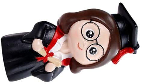 Parliky Schöne Arzt Puppe Kuchenverzierung Abschlussfeier Deko Klein Leicht Cartoon Kuchendekoration