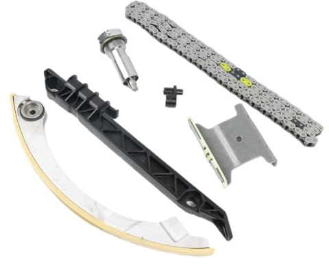 1 set kit catena di distribuzione del motore TKC8002 con tenditore set catena di distribuzione compatibile con parti di motociclette automobilistiche per il numero di parte TKC8002