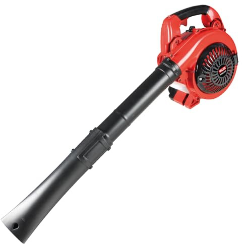 Valex Kibli 30 Aspiratore Soffiatore a Scoppio Catalizzato, 700W 26cc, Velocità Aria 0-220 Km/h, Funzione Triturazione 10:1, Sacco Raccolta 40L