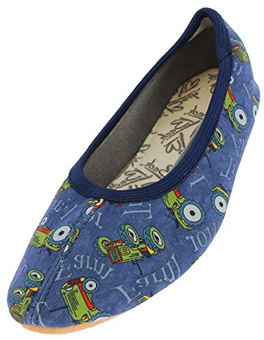 Beck Jungen tractor Gymnastikschuhe, Blau, 31 EU