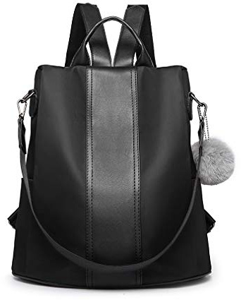 Miss Lulu Small Backpack Womens Anti Theft Nylon Rucksack Bag for Women Ladies Grils Travel