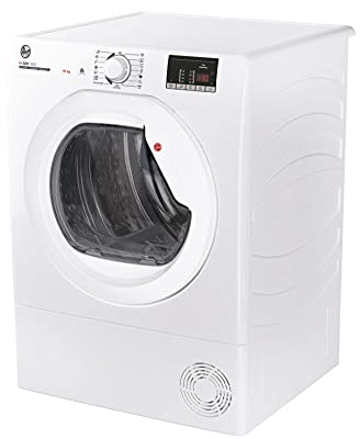 Hoover H-Dry 300 HLEC10DG Free Standing Condenser Tumble Dryer, Sensor Dry, 10 kg Load, White