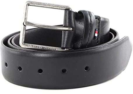 Tommy Hilfiger Herren Casual Essential 4.0 Gürtel, Black, 110 cm