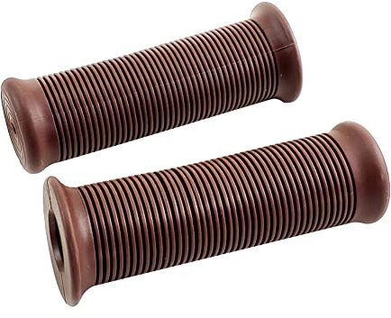 ihreesy Motorrad Motorroller Lenkergriffe Griffgummis, 2 Stück 22mm Motorrad Handgriffe Vintage Motorradgriffe Anti-Rutsch Motorrad-Lenkergriffe Universal Lenker Griffe,Dunkelbraun