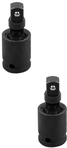 OSALADI 2 Stück Schlag-steckschlüssel-steckschlüssel-satz Für Klempner Gegenmutter-set 3/8-zoll-riemenscheiben-dämpferbolzen Harmonic- Für Automotor
