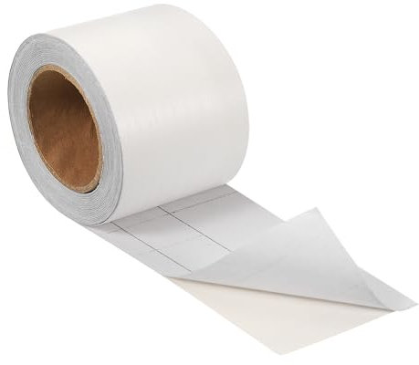 sourcing map Wood Grain Tape, 2 x33 Ft Self Adhesive Wood Grain Repair Patch for Baseboards, Doors, Floor Repair, Furniture Home Decor Creamy White