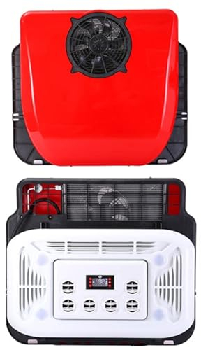 Rv Air Conditioner 12V Rv Truck Air Conditioner Dc Electric A/C Unit Fit Trailer Motorhome Tractor Rooftop A/C Scroll Compressor 12V/12V