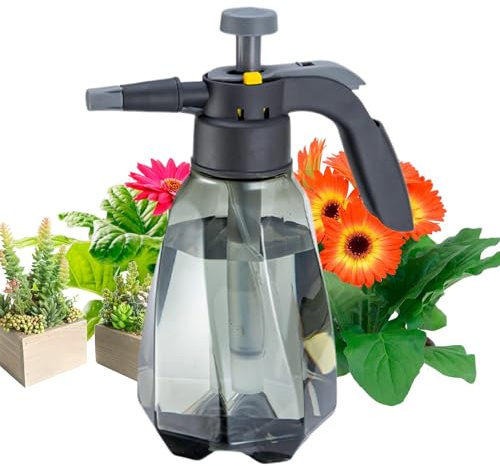 Plant Mister - Botella pulverizadora de Agua | Pulverizador de presión de Mano | Mister Verde para Plantas al Aire Libre para jardinería, rociador de Agua con Boquilla para