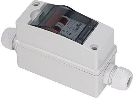 Disjoncteur de Circuit Miniature DC pour Système Solaire PV 2P 1000V 16A + Déclencheur Magnétique Thermique + Disjoncteurs Miniatures