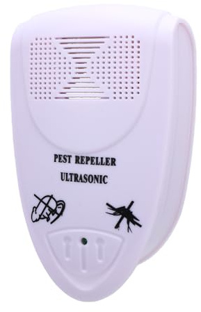 Spacnana Répulsif à Rats à Ultrasons, Lutte Antiparasitaire électronique pour une Utilisation en Intérieur avec une Fréquence de 20 KHz à 65 KHz, sans Danger pour les Humains et les Animaux (Prise