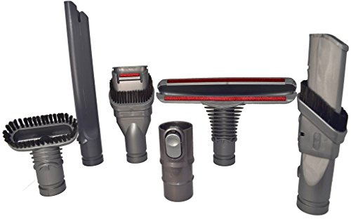 Ufixt 6 Piece Vacuum Accessory Kit | Complete Attachment Set | Includes Adaptor | Compatible with Dyson DC37 DC39 DC40 DC41