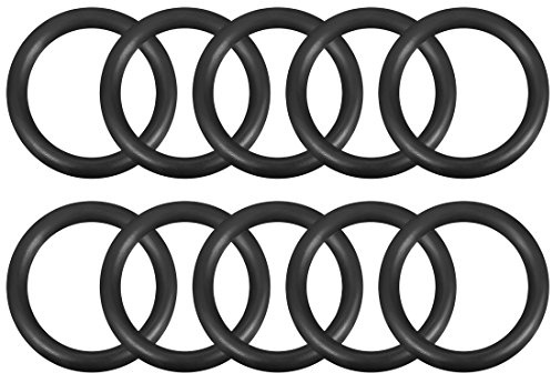 sourcing map 10 Stück O Ringe 22mmx30mmx4mm Dichtungsringe Rund Gummi Dichtung O Ring Seals NBR Unterlegscheibe für Wasserhahn Spülventile Waschbecken Duschablauf Hydraulik Rohrschlauch