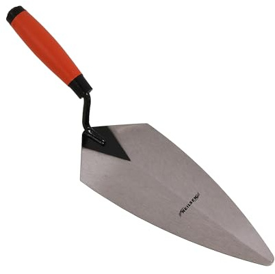 Neilsen CT1666 11in 280mm Brick Trowel | Cushion Rubber Grip Handle | Ideal for Bricklaying & Masonry Projects