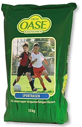 Grüne Oase Rasensamen Sportrasen 10 kg Samen Rasen Sport Robust