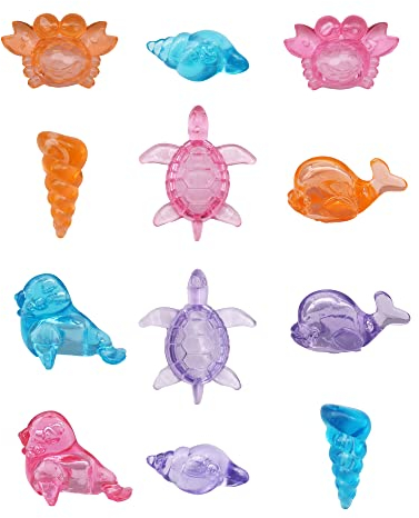 Topways Pool Diving Toy Set 12 Diving Gems Diving Torpedoes Swimming Underwater Pool Training Toys Diving Games Training Children's Gifts (Diving Gems)