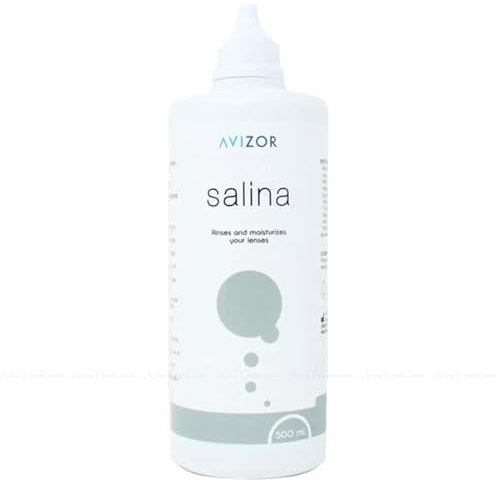 Avizor Salina Contact Lens Solution - 500ml Saline Contact Lens Storing Cleaning