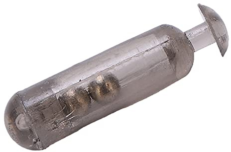 CHICIRIS Edelstahl-Kugel-Angelköder-Einsatzrohrrasseln, PVC+ Edelstahl, 50 Stück, 15 Mm, Klanganziehung, Lebendige Wasserleistung (Transparentes Schwarz)