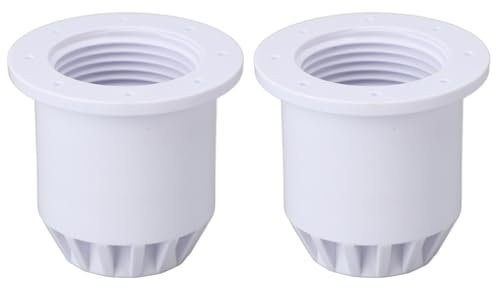 HEEPDD 2pcs Pool Hose Adapter Premium PVC, Connection for SolarPro 4553, Easy Install for Pool, SPA Use, 1.5in