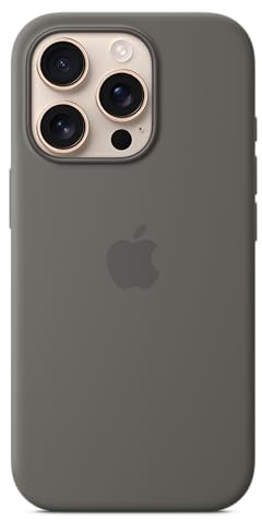 Apple iPhone 16 Pro Silicone Case with MagSafe - Stone Grey ​​​​​​​