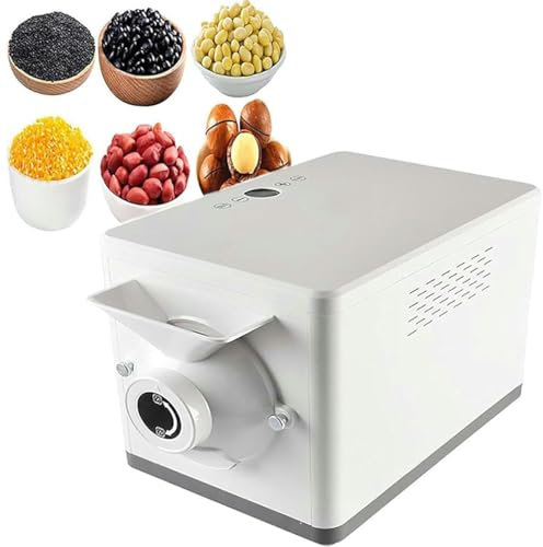 CYMYYDS Tostador De Granos De Café Multifunción, Máquina Eléctrica para Hornear Café 1600W, con Temperatura Ajustable 100 a 250 ℃, Máquina Tostadora para Hornear Granos De Café, Té Y Sésamo
