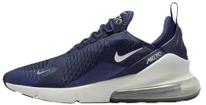 Nike Herren Air Max 270 Sneaker, Midnight Navy/White/Black/Jade, 42.5 EU