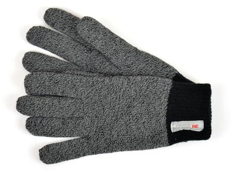 A2Z Herr Thinsulate Handskar Vinter Värma Mjuk Handskar - Gloves MG603 Black L-XL