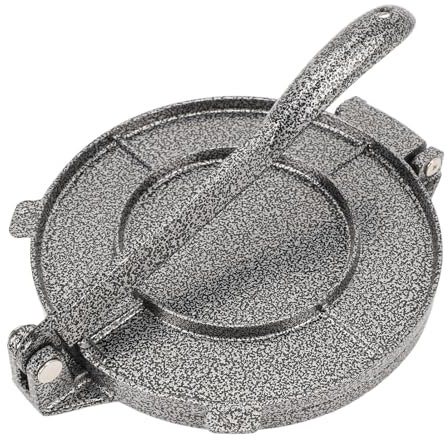 Tortilla Press, 6.3 Inch Commercial Grade Tortilla Maker Press, Heavy Duty Aluminum Alloy Roti Maker Dough Maker for Homemade Flatbreads, Rotis, Empanadas, Flour Tortilla