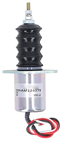 Mavaol Edelstahl-Motorstopp-Magnetventil, Korrosionsschutz, präzise Abschaltsteuerung, kompatibel mit F915, F925, 425, 445, 544G Mähern und Ladern