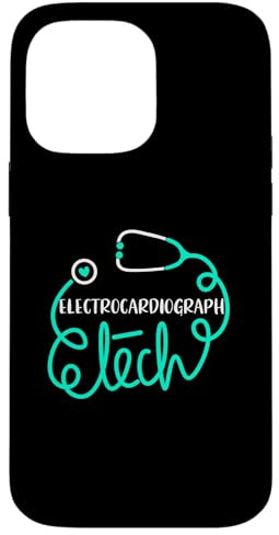 Electrocardiograph Tech Cute EKG Technician Technologist Case for iPhone 14 Pro Max