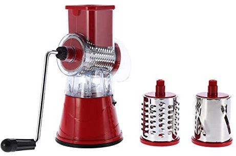 Manual Girar Tambor Rallador (rojo)