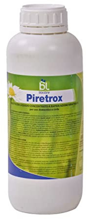 PIRETROX lt.1 INSETTICIDA LIQUIDO ABBATTENTE A BASE DI PIRETRO PER DISINFESTAZIONI INSETTI VOLANTI E STRISCIANTI